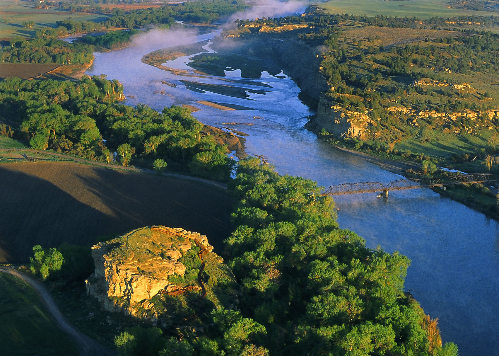 Pompeys Pillar - Yellowstone County